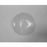 Kitchen Melamine Inc. AL606 Plate Round 6.5`` White 12/96 KMI-AL606