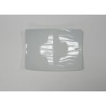 Kitchen Melamine Inc. 708 Rectangle Plate 10'' White 6/48 KMI-708