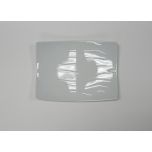 Kitchen Melamine Inc. 709 Rectangle Plate 11-1/2`` X 8`` White 12/48 KMI-709