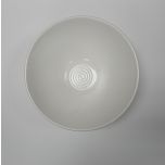 Kitchen Melamine Inc. LJB007W Bowl 7" Dia White 6/48 KMI-LJB007W