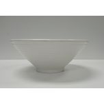 Kitchen Melamine Inc. LJB008W Bowl 8" Dia White 6/36 KMI-LJB008W