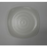 Kitchen Melamine Inc. LJP1118W Plate Square 11.5"x11.5" white 6/24 KMI-LJP1118W