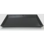 Kitchen Melamine Inc. LJP4016 Servicing Tray 16``x11``-Black 6/18 KMI-LJP4016