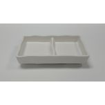 Kitchen Melamine Inc. LJP6005W Sauce Dish Tiwn 3.25"x5"white 12/96 KMI-LJP6005W