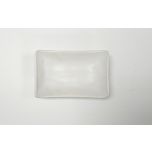 Kitchen Melamine Inc. LJP6038W Sauce Dish 2.5"x 4"white 12/192 KMI-LJP6038W