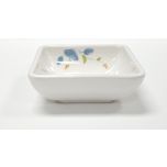 Kitchen Melamine Inc. LKP08028IM Square Dish 2.8" Flower KMI-LKP08028