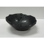 Kitchen Melamine Inc. SK-08078 Sk-Matt Dish 7.75" D Black 6/36 KMI-SK-08078