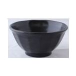 Kitchen Melamine Inc. SK716 Rice Bowl, 8oz4-3/4" Black 12/48 KMI-SK716