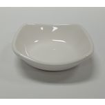 Kitchen Melamine Inc. US5231 IVORY Square Plate Ivory 3-1/2" 12/324 KMI-US5231