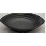 Kitchen Melamine Inc. WKD048 Plate Shell (S)4.75``x3.5`` Blk 20/240 KMI-WKD048