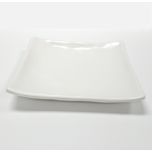 Kitchen Melamine Inc. WT4414W Square Plate 5`` White 12/96 KMI-WT4414W