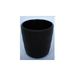 Kitchen Melamine Inc. WT7516 Tea Cup 8oz -Black 12/144 KMI-WT7516