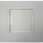 Kitchen Melamine Inc. YG140100W Plate Deep 7-3/4"x7-3/4"white 6/48 KMI-YG140100W