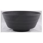 Kitchen Melamine Inc. YG140149 Bowl 7" Black 8/48 KMI-YG140149