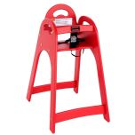 Koala Kare KB105-03 High Chair Plastic Red KOAK-KB-105-R