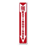 Lynch Signs FES-2 Sign "fire Extinguiser" 4" X 20" LYNS-FES-2