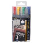 American Metalcraft Inc. SMA510V4 Markers Rain Proof 4 Colors/Pk MARKERS-4