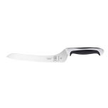 Mercer Culinary M23890WBH Millennia Color Handles Bread Knife, 9", White Non-Slip Santoprene MERCE-M23890WBH