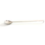 Moka Wholesales ST-3819 Serving Spoon 16" Round S/S Hammered MOKA-ST-3919