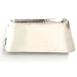 Moka Wholesales TR-3968 Platter Square 8" Hammered MOKA-TR-3968