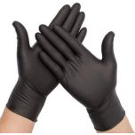 Large Black Nitrile Gloves Pack 100 GLOVE-NITRILE-L-BLK