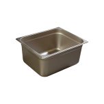 Thunder Group 608126 Pan 1/2 Size X 6" S/S PAN-SS-1/2-6