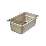 Thunder Group 608144 Pan 1/4 Size X 4" S/S PAN-SS-1/4-4