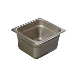 Thunder Group 608164 Pan 1/6 Size X 4" S/S PAN-SS-1/6-4