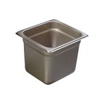 Thunder Group 608166 Pan 1/6 Size X 6" S/S PAN-SS-1/6-6
