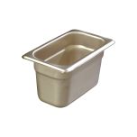 Thunder Group 608194 Pan 1/9 Size X 4" S/S PAN-SS-1/9-4