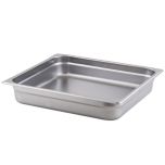 Thunder Group STPA8232 Pan 2/3 Size X 2" Stainless Steel PAN-SS-2/3-2