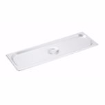 Thunder Group SPJL-HCS Steam Table Pan Cover, Half Long Size, Solid, 25 Gauge, Nsf PANLID-SS-L1/2S