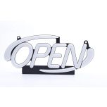 20OMUC Indoor Multi Color Oval Open Led Sign 20" PREP-20OMUC