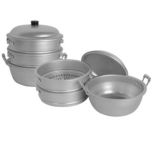 Steamer Set 50 Cm Aluminum STEAMER-AL-50