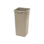 CONTAINER 23-GAL SQUARE BEIGE WINC-PTCS-23BE