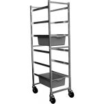 Gsw AAR-0618 Lug Cart 6-Pan (Knock-Down) RACK-LUG-6