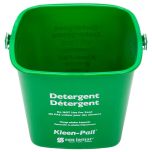 San Jamar KP196GN Pail Soaping Solutions (Green) 6 Qt SANJ-KP196GN