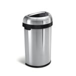 Simplehuman CW1468 Trash Can Semi-Round 60-Liter /16gal SIMP-CW1468