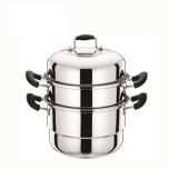 Steamer Set Heavy duty S/S 38cm (15") STEAMER-SS-38