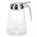 Tablecraft 1371 Glass Syrup Dispenser 12 Oz SYRUPDISP-GL-12
