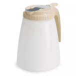 Tablecraft 748A Dispenser 48 Oz Almond/White TABL-748A