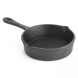 Tablecraft CW30108 Mini Skillet 5" Dia 12oz, 1-3/8" Deep Cast Iron TABL-CW30108