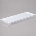 Thunder Group 29115WT Rectangle Plate 15" X 5-1/4" White TARH-29115WT