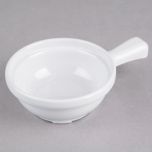 Thunder Group CR305W Soup Crock W/Handle 10 Oz White TARH-CR305W
