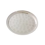 Thunder Group SLCT310 Serving Tray, 10" Dia., Round, Stainless Steel TARH-SLCT310