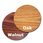 Focus Foodservice 91112 Table Top Rd 30" Dia Oak/Walnut TBTP-OW-RD-30