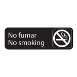 Vollrath 4589 Sign "No Fumar/No Smoking" TRAE-4589