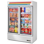 True GDM-49F-HC~TSL01 Gls Dr Merchandiser, Freezer, Led (White), Hc TRUE-GDM-49F-HC-LD