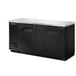 True TBB-3-HC Back Bar Cooler 69" Hydrocarbon TRUE-TBB-3-HC