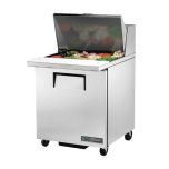 True TSSU-27-12M-C-HC Cold Table 27" l 12-Pan Mega, Hydrocarbon TRUE-TSSU-27-12M-C-HC